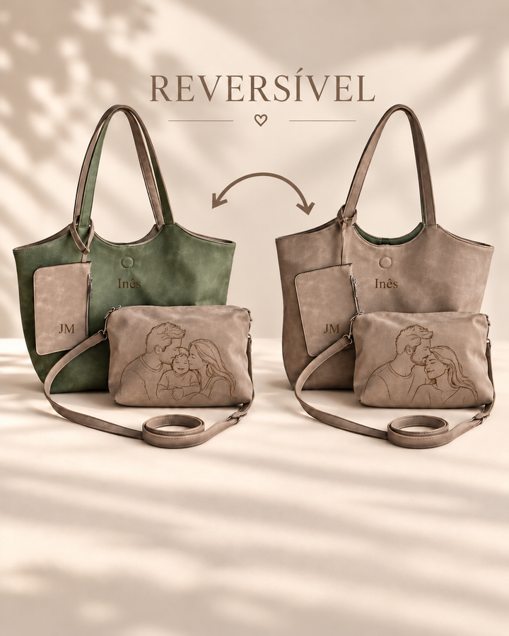 Bolsa "3 em 1"